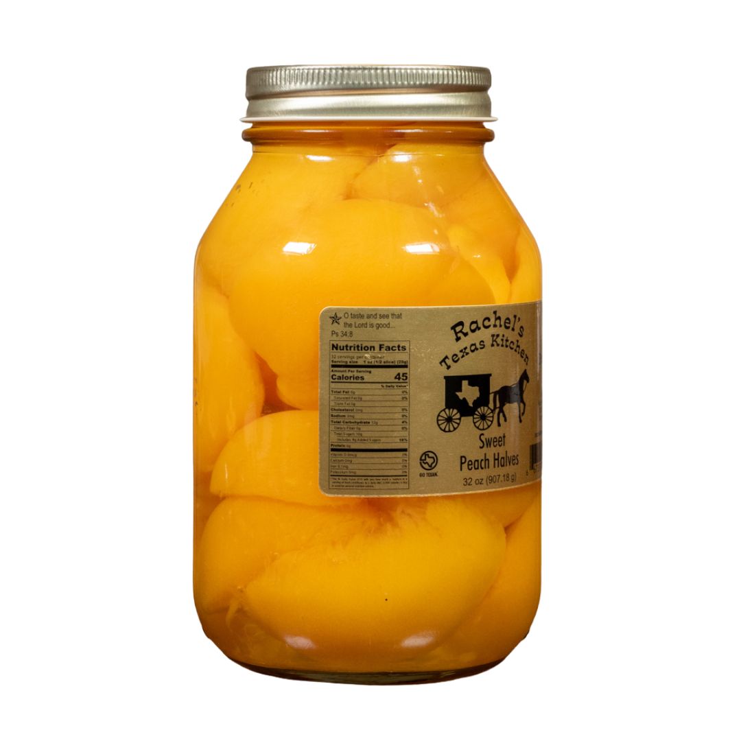Sweet Peach Halves